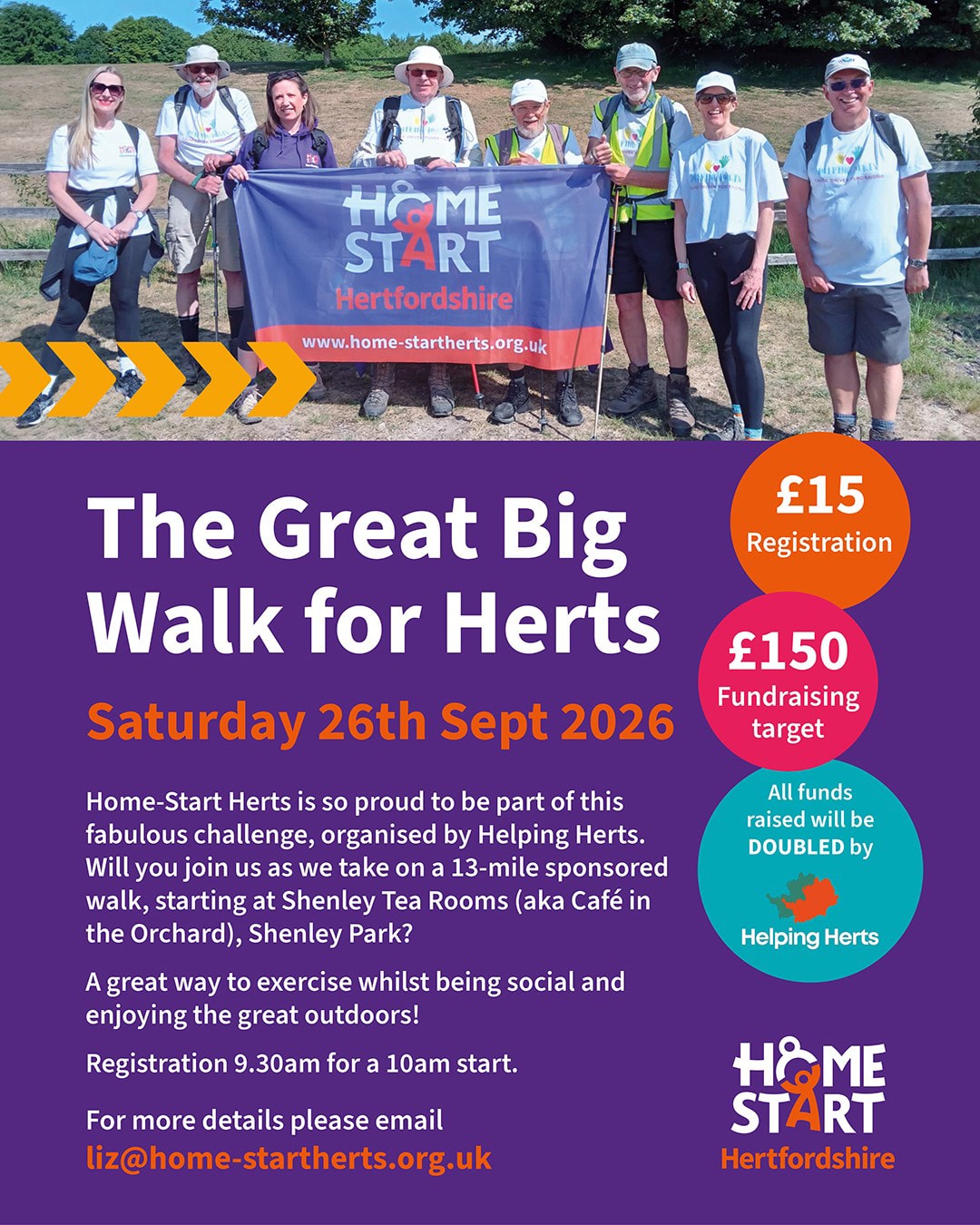 Great big walk for Herts