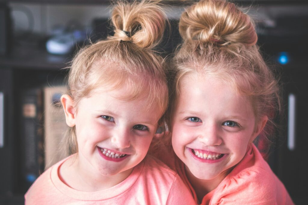 Photo of twins